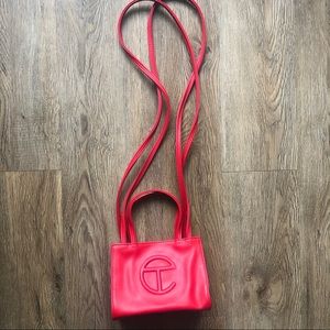 Small Red Telfar bag